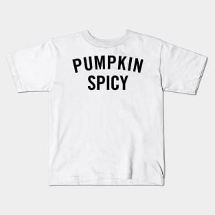 Pumpkin Spicy Latte Kids T-Shirt